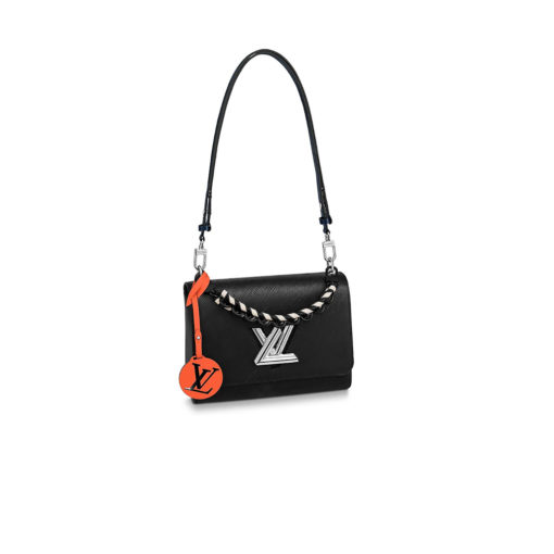 LOUIS VUITTON TWIST Medium Model. Original Quality Bag including gift box, care book, dust bag, authenticity card. For Fall 2019, the Twist MM handbag comes in Epi leather with a braided handle and removable LV Initials charm, echoing the initials of the emblematic LV twist-lock. The luxurious braided handle enables hand-carry whilst the removable leather strap allows the Twist to be carried over the shoulder or cross-body. | CRIS&COCO Authentic Quality Designer Bags and Luxury Accessories