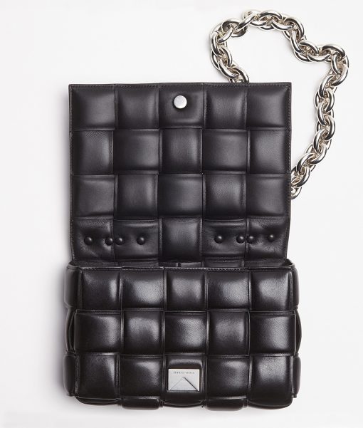 BOTTEGA VENETA The Chain Cassette Shoulder Bag. Original Quality Bag, including gift box, literature, dust bag, authenticity card. Want a shoulder bag that makes a style statement and holds all your essentials? Call off the search, Bottega Veneta's Cassette will be your new best friend. Two birds, one stone. | CRIS AND COCO Designer Bags and Accessories