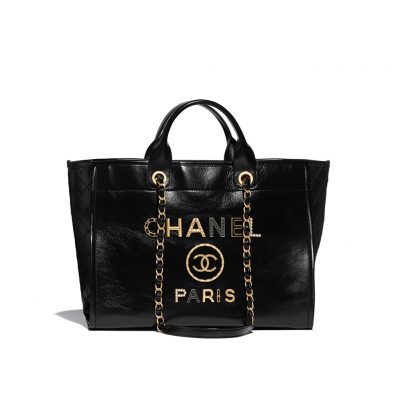 CHANEL Large Shiny Calfskin Tote Bag. Original Quality Bag, care book, dust bag, authenticity card.| Cris and Coco Authentic Quality Designer Bags and Accessories