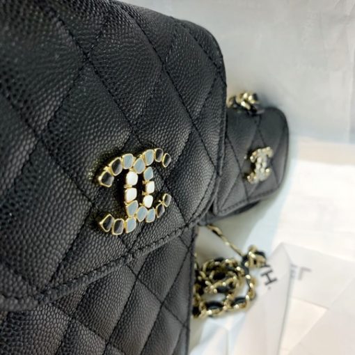 CHANEL Phone & Airpods Case with Chain