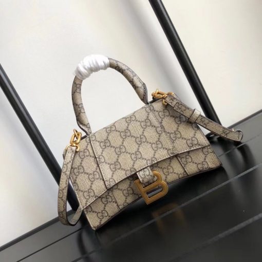 GUCCI X BALENCIAGA GG Hourglass Bag