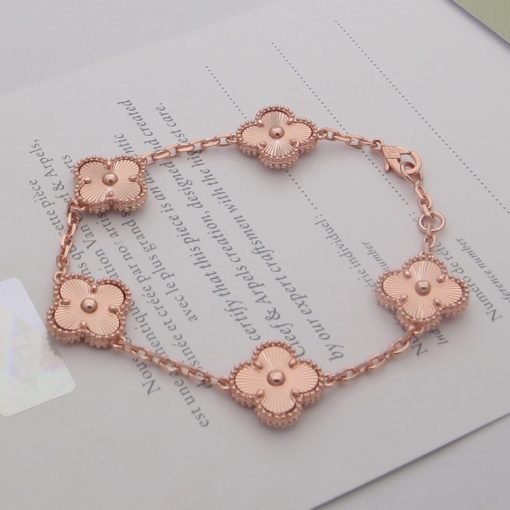 VAN CLEEF & ARPELS Vintage Alhambra Bracelet.