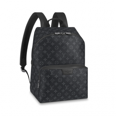 LOUIS VUITTON Discovery Backpack PM. Original Quality Backpack including gift box, care book, dust bag, authenticity card. Perfect for those who want a casual yet sophisticated bag, the Discovery Backpack in supple Monogram Eclipse coated canvas delivers both style and versatility. It boasts distinctive details like an ultra-comfortable leather strap and a front pocket with a magnetic closure. | CRIS&COCO Authentic Quality Designer Bags and Luxury Accessories