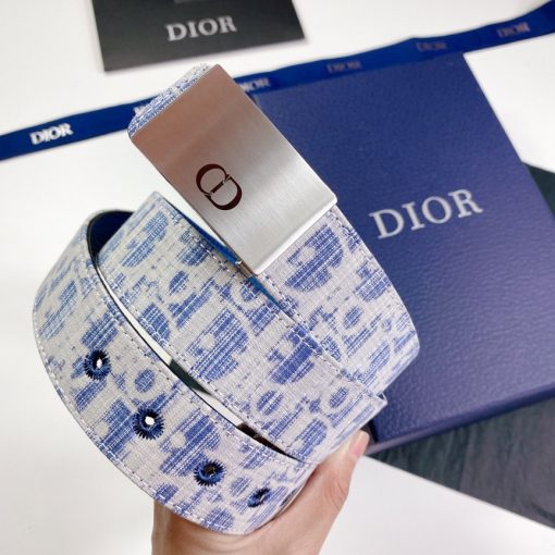 DIOR 35 Oblique Kasuri Belt.