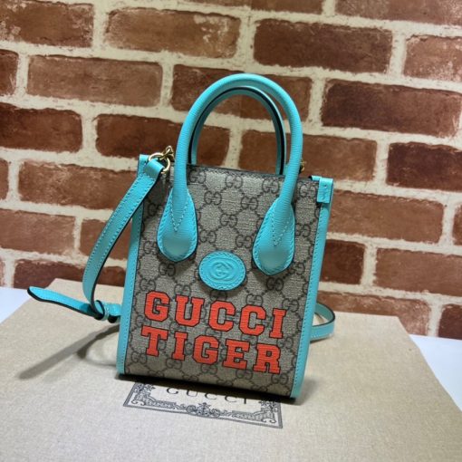 GUCCI Mini Tote Bag with Interlocking G.