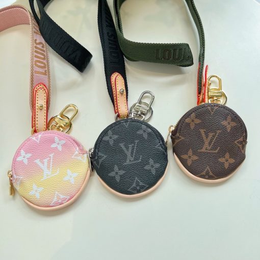 LOUIS VUITTON Multipochette Lanyard Key Holder.