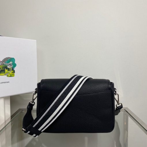 PRADA Leather Shoulder Bag.