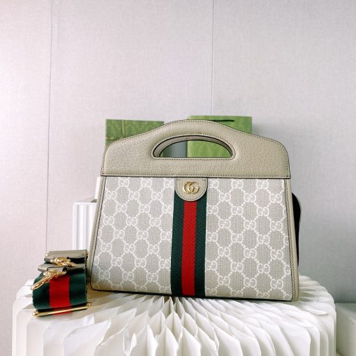 GUCCI Ophidia Small Tote With Web.