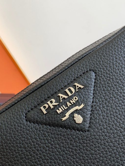 PRADA Leather Bag With Shoulder Strap