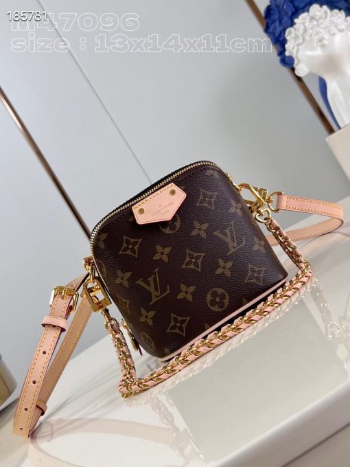 Louis Vuitton Just In Case vanity in Monogram canvas from the Spring-Summer 2024 Collection.