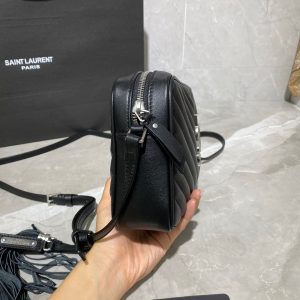 SAINT LAURENT Lou Camera Bag in Quilted Leather. Authentic quality luxury bag crafted in genuine leather comes with authenticity card, dust bag and gift bag. Experience timeless elegance with YSL's iconic monogram shoulder bag, the epitome of luxury and chic sophistication. The bag in question is undoubtedly one of ST *AURENT's highly coveted crossbody bags, cherished for its exquisite design and functionality. Its arrival on the luxury designer scene has injected a much-needed breath of fresh air into the realm of small-to-medium crossbody bags. Crafted with meticulous attention to detail, this monogram shoulder bag boasts an adjustable leather strap, a detachable leather tassel, and interlaced YSL initials elegantly displayed in metal at the center. The added touch of quilted overstitching further elevates its allure and charm. - KRIS + KIKO SAINT LAURENT Lou Camera Bag in Quilted Leather. Authentic quality luxury bag crafted in genuine leather comes with authenticity card, dust bag and gift bag. Experience timeless elegance with YSL's iconic monogram shoulder bag, the epitome of luxury and chic sophistication. The bag in question is undoubtedly one of ST *AURENT's highly coveted crossbody bags, cherished for its exquisite design and functionality. Its arrival on the luxury designer scene has injected a much-needed breath of fresh air into the realm of small-to-medium crossbody bags. Crafted with meticulous attention to detail, this monogram shoulder bag boasts an adjustable leather strap, a detachable leather tassel, and interlaced YSL initials elegantly displayed in metal at the center. The added touch of quilted overstitching further elevates its allure and charm.