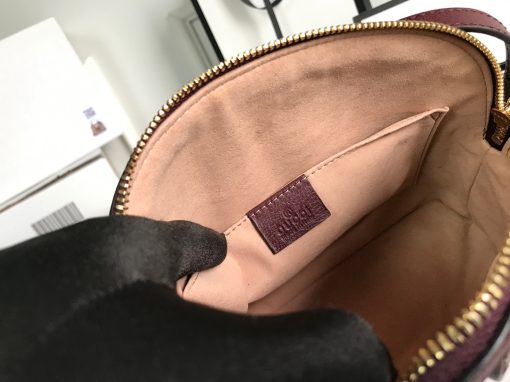 GUCCI Ophidia GG Small Rounded Top Shoulder Bag. Authentic quality luxury bag crafted in genuine leather comes with authenticity card, dust bag and gift bag. Heritage-inspired elegance meets modern sophistication: Embrace the timeless allure of our rounded top shoulder bag for effortless workwear style. Introducing this beautifully crafted rounded top shoulder bag, designed to evoke a sense of heritage in your accessories collection. With its iconic features, including the GG Supreme print, green and red Web detailing, and exquisite golden-tone hardware, this bag perfectly captures the essence of sought-after vintage items while offering a modern twist. Pair it with your tailored ensembles for a seamless transition from runway to workplace, effortlessly exuding fashionable workwear style.
