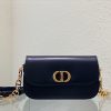 DIOR 30 Montaigne Avenue Bag. Original Quality Bag including gift box, care book, dust bag, authenticity card. The 30 Montaigne Avenue bag enhances the hallmark line with a timeless and elegant style. Crafted in box calfskin, the rounded flap with delicate curves is punctuated by an antique gold-finish metal CD clasp inspired by the seal of a Christian Dior perfume bottle. The design is completed by other details, like the 30 Montaigne signature embossed on the back and the signature chain alternating gold-finish metal and tonal enamel links that match the leather. The gusseted bag features a spacious and refined silhouette that can be carried by hand, worn over the shoulder or crossbody.