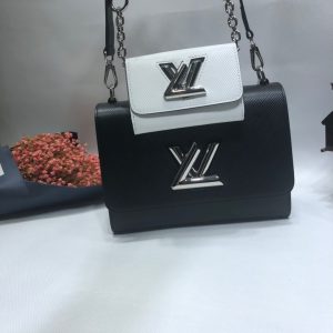 LOUIS VUITTON Twist MM And Twisty Bag. Authentic quality luxury bag crafted in genuine leather comes with authenticity card, dust bag and gift bag. Twist your style with the fashionable Twist Bag: a charm that doubles as storage. Charm Bags are currently all the rage in the world of fashion, and the Twist Bag has risen to become LOUIS VUITTON's most sought-after item. Its popularity can now be compared to that of their iconic Speedy bag. In keeping with the season's trends, the brand has introduced a delightful addition to the Twist Bag family: the mini charm twist bag. This exquisite accessory is skillfully attached right at the center, providing extra storage space. What sets this mini bag apart is its versatility; the charming attachment can be detached and easily incorporated into another bag. Aptly named Twisty, this mini Twist Bag is designed to be your perfect companion for carrying cards, coins, and more. - KRIS + KIKO LOUIS VUITTON Twist MM And Twisty Bag. Authentic Quality Bag including gift box, literature, dust bag, authenticity card. Charm Bags are so fashionable right now. The Twist Bag has become LOUIS VUITTON’s top seller. It is now as famous as the Speedy bag. For this season, the house created a mini charm twist bag and attached it right in the center as extra storage. This charm can be detached and used in another bag. The mini Twist Bag is called Twisty and it is for carrying cards, coins, and more.