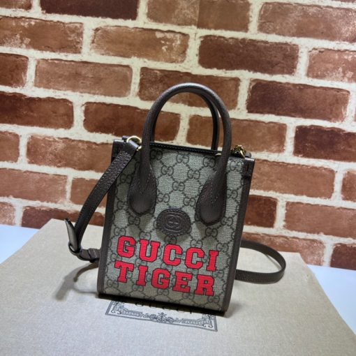 GUCCI Mini Tote Bag with Interlocking G.