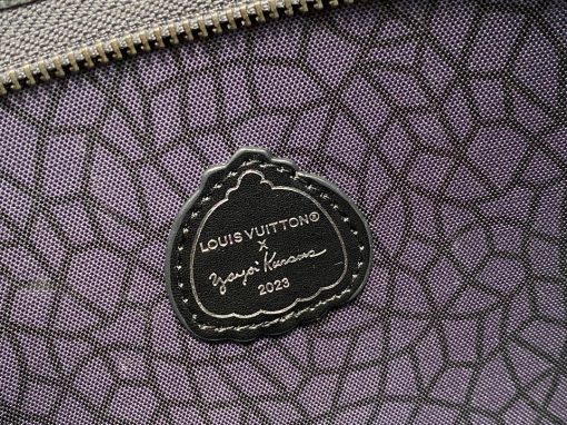 LOUIS VUITTON X Yayoi Kusama Gaston Wearable Wallet. Authentic quality luxury bag crafted in genuine leather comes with authenticity card, dust bag and gift bag. Embrace the trend and functionality. The LVxYK Gaston wallet effortlessly combines the latest trends and functionality. It seamlessly integrates into the "Pumpkins" theme of the LV x Yayoi Kusama collection with its eye-catching design. The renowned Japanese artist's famous pumpkins are beautifully printed in vivid hues on the striking Monogram Eclipse Reverse canvas. Not only that, but this wallet also includes a detachable pouch in the shape of a pumpkin, making it ideal for storing coins and contactless payment cards.
