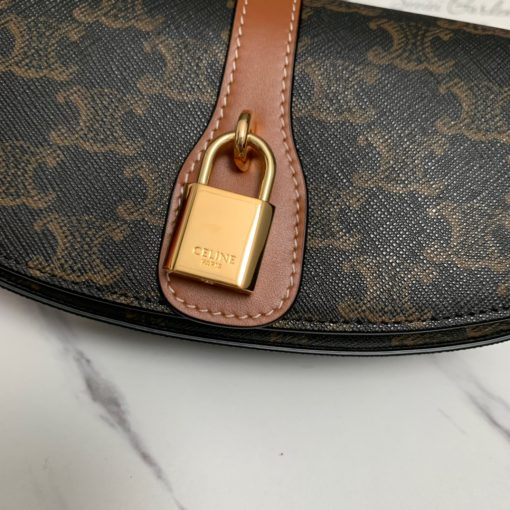 CELINE Clutch On Strap. Authentic quality luxury bag crafted in genuine leather comes with authenticity card, dust bag and gift bag. Impeccably Minimalistic, Captivatingly Chic. Celine has truly outdone themselves with this exquisite small bag, which showcases their exceptional design skills in a minimalistic edition. The standout feature of this bag is the remarkable leather strap that elegantly connects to the ornamental lock, boasting a beautifully large and shimmering gold hardware. This captivating lock will undoubtedly steal all the attention. To cater to various carrying preferences, the bag is equipped with a convenient short-handle for hand-carry, while also providing a long leather strap for shoulder carry. The slender and delicate appearance of the straps adds a touch of femininity to this delightful creation.CELINE Clutch On Strap. Authentic quality luxury bag crafted in genuine leather comes with authenticity card, dust bag and gift bag. Impeccably Minimalistic, Captivatingly Chic. Celine has truly outdone themselves with this exquisite small bag, which showcases their exceptional design skills in a minimalistic edition. The standout feature of this bag is the remarkable leather strap that elegantly connects to the ornamental lock, boasting a beautifully large and shimmering gold hardware. This captivating lock will undoubtedly steal all the attention. To cater to various carrying preferences, the bag is equipped with a convenient short-handle for hand-carry, while also providing a long leather strap for shoulder carry. The slender and delicate appearance of the straps adds a touch of femininity to this delightful creation.
