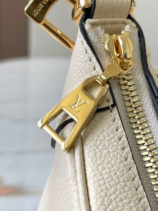 LOUIS VUITTON Bagatelle. Authentic quality luxury bag crafted in genuine leather comes with authenticity card, dust bag and gift bag. Bringing Luxury and Versatility Together in One Bag. The Bagatelle mini hobo handbag is a sophisticated and stylish choice for the modern woman. It features luxe Monogram Empreinte leather crafted with a distinctive embossed pattern. The bag has a hobo shape with curved edges giving it an elegant and timeless appeal. Furthermore, the bag comes with a detachable, adjustable strap, allowing you to carry it in multiple ways – as a baguette-hobo, on the elbow, or cross-body. With this bag, you’ll be well prepared for any occasion you may face.
