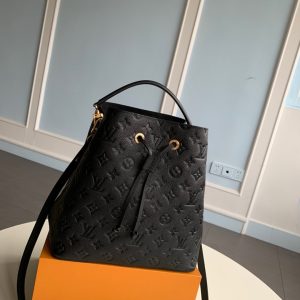 LOUIS VUITTON NéoNoé Monogram Empreinte. Authentic quality luxury bag crafted in genuine leather comes with authenticity card, dust bag and gift bag. A timeless classic reimagined in luxurious Monogram Empreinte. Introducing the NéoNoé in a fresh and exciting style, the brand brings forth a new incarnation of its beloved bag. Crafted from luxurious Monogram Empreinte, this elegant piece showcases supple embossed leather in Noir, Rouge, Crème, and Marine shades. The bag, available in a standard ‘MM’ size, exudes trendiness while maintaining a body-friendly design that is lightweight and effortless to carry. With its detachable and adjustable strap, as well as a removable top handle, it can easily transform into an over-the-shoulder or cross-body version, or even a stylish tote. - KRIS + KIKO LOUIS VUITTON NéoNoé Monogram Empreinte. Original Quality Bag including gift box, literature, dust bag, authenticity card. A new iteration of the brand’s most popular bag from yesteryears, the NéoNoé in its novel avatar is introduced in stunning Monogram Empreinte. Crafted from supple embossed leather, the bag is available in Noir, Rouge, Crème, and Marine, in a standard ‘MM’ size. The trendy piece features a body-friendly design that is both light-weight as well as comfortable to carry. It comes with a detachable and adjustable strap and a removable top handle and can be doubled as an over-the-shoulder/ cross-body version or a tote variant.