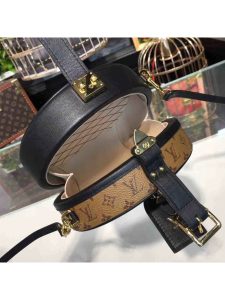 LOUIS VUITTON Monogram 'Boite Chapeau'. Authentic quality luxury bag crafted in genuine leather comes with authenticity card, dust bag and gift bag. From Hatbox to Fashion Icon. The LOUIS VUITTON Monogram Boite Chapeau, a small yet practical hatbox, has been transformed into an enchanting day-to-evening bag. - KRIS + KIKO CRIS&COCO Authentic Quality bags and Accessories