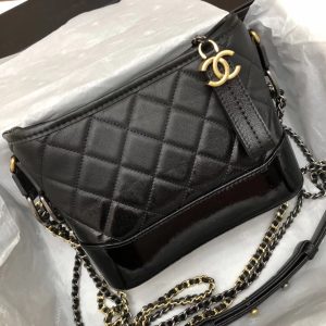 CHANEL Gabrielle Leather Hobo Bag. Authentic quality luxury bag crafted in genuine leather comes with authenticity card, dust bag and gift bag. Embodying the Future of Chanel with a Bold and Unforgettable Style. In an exclusive Chanel video, Karl Lagerfeld expressed his belief that the latest bag style, the Gabrielle, pays homage to Chanel's founder, Gabrielle Bonheur "Coco" Chanel. Lagerfeld explained that while she was known as Coco, her real name was Gabrielle, a fitting name for a handbag that embodies all the signature codes of Chanel. We wholeheartedly agree with Lagerfeld's sentiment. The Gabrielle is undeniably "perfectly Chanel", but with a fresh and bold twist. The inspiration behind the Chanel Gabrielle bag can be traced to virtual reality glasses and the binocular cases that men used to carry over their shoulders at the racecourse. While the bag incorporates iconic Chanel elements like quilting and a prominent CC logo, it has a distinct futuristic edge, as evident in its boxy shape. As per Chanel's literature, carrying the Gabrielle bag offers a truly unique experience. Its double straps can be effortlessly draped over the head, mimicking the ease of slipping on a sweater, and nonchalantly encircled around the neck and shoulder, resembling a long necklace. Karl Lagerfeld even emphasizes that the bag's strong aesthetic is reflective of the individuals who represent it, possessing equally strong looks and personalities. - KRIS + KIKO CHANEL Gabrielle Leather Hobo Bag. Original Quality Bag including gift box, care book, dust bag, authenticity card. As stated by Karl Lagerfeld in an exclusive Chanel video, this latest bag style is really meant to pay homage Chanel’s founder, Gabrielle Bonheur “Coco” Chanel: “Everyone called her Coco but her real name was Gabrielle. It’s the perfect name for a handbag that has all the codes of Chanel.” We agree with Lagerfeld. The Gabrielle hits the mark on everything “perfectly Chanel”, with a fresh, bold twist.” The Chanel Gabrielle bag is inspired by virtual reality glasses and the binocular cases men used to wear over their shoulders at the racecourse. The bag features other iconic Chanel elements like quilting and a big CC logo, but overall this bag is supposed to have a futuristic edge as seen by its boxy shape. According to literature from Chanel, the experience of carrying the Gabrielle bag is truly unique. Its double straps can be passed over the head, like a sweater, and circled around the neck and shoulder nonchalantly, like a long necklace. Karl Lagerfeld even goes as far to state that “the handbag has a strong look, so the people who represent it have strong looks and personalities.”
