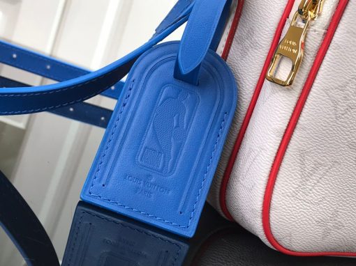LOUIS VUITTON with NBA NIL Messenger. Authentic quality luxury bag crafted in genuine leather comes with authenticity card, dust bag and gift bag. Redefining Fan Fashion. As part of his remarkable collaboration with the NBA, Virgil Abloh presents the exquisite Nil Messenger crafted from luxurious Monogram canvas, accentuated by a leather NBA logo patch gracefully adorning its side. The bag's adjustable leather strap provides a seamless and comfortable carrying experience, perfectly complemented by the convenience of two outside pockets and a back pocket, allowing swift and effortless access to your cherished belongings.