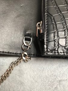 SAINT LAURENT Small 'Kate' Bag with Tassel. Authentic quality luxury bag crafted in genuine leather comes with authenticity card, dust bag and gift bag. Discover the epitome of elegance. Elegantly designed, the Monogram SAINT LAURENT bag is embellished with a sleek curb chain, interlocking YSL initials in metal, and a shimmering metallic tassel. Meticulously crafted from supple leather, the Kate shoulder bag by Saint Laurent showcases a distinctive YSL monogram plaque and a dangling tassel detail on the front, adding an exquisite touch. This exquisite accessory is ideal for a night out, serving as the perfect go-to option. It features a chain shoulder strap, a secure foldover top with magnetic closure, a spacious main compartment, an internal slip pocket, a logo patch, a logo stamp, and exquisite metal hardware for a sophisticated finish. - KRIS + KIKO SAINT LAURENT Small 'Kate' Bag with Tassel. Authentic quality luxury bag crafted in genuine leather comes with authenticity card, dust bag and gift bag. Discover the epitome of elegance. Elegantly designed, the Monogram SAINT LAURENT bag is embellished with a sleek curb chain, interlocking YSL initials in metal, and a shimmering metallic tassel. Meticulously crafted from supple leather, the Kate shoulder bag by Saint Laurent showcases a distinctive YSL monogram plaque and a dangling tassel detail on the front, adding an exquisite touch. This exquisite accessory is ideal for a night out, serving as the perfect go-to option. It features a chain shoulder strap, a secure foldover top with magnetic closure, a spacious main compartment, an internal slip pocket, a logo patch, a logo stamp, and exquisite metal hardware for a sophisticated finish.