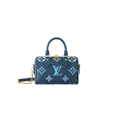 LOUIS VUITTON Speedy Bandoulière 20. Authentic quality luxury bag crafted in genuine leather comes with authenticity card, dust bag and gift bag. Experience elegance and sophistication with this timeless designer handbag. This is an iconic and stylish designer handbag, perfect for any fashionable woman. The Speedy Bandoulière 20 has all the features that make LV such a sought-after luxury brand. This bag has a resilient material, deep pockets, a spacious interior, and an adjustable shoulder strap. The exterior is crafted from durable and elegant Monogram canvas, giving it a timeless style that will last for years. It also features a discreet Lozine trim, making it both striking and sophisticated. Inside, it is lined with matching textiles with a pocket for small items, ensuring all your essentials are secure and organized. The adjustable strap allows you to wear the bag on the shoulder or carry it as a top handle bag, making it perfect for either day or night. And with a zip closure, you can always rest assured that all your items are safely contained. The Speedy Bandoulière 20 is sure to add a touch of luxury to any look.