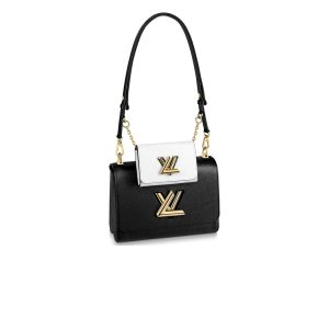 LOUIS VUITTON Twist MM And Twisty Bag. Authentic quality luxury bag crafted in genuine leather comes with authenticity card, dust bag and gift bag. Twist your style with the fashionable Twist Bag: a charm that doubles as storage. Charm Bags are currently all the rage in the world of fashion, and the Twist Bag has risen to become LOUIS VUITTON's most sought-after item. Its popularity can now be compared to that of their iconic Speedy bag. In keeping with the season's trends, the brand has introduced a delightful addition to the Twist Bag family: the mini charm twist bag. This exquisite accessory is skillfully attached right at the center, providing extra storage space. What sets this mini bag apart is its versatility; the charming attachment can be detached and easily incorporated into another bag. Aptly named Twisty, this mini Twist Bag is designed to be your perfect companion for carrying cards, coins, and more. - KRIS + KIKO Cris and Coco High end bags and luxury accessories.