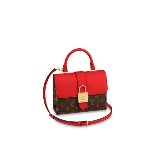 LOUIS VUITTON Locky BB Shoulder Bag. Authentic quality luxury bag crafted in genuine leather comes with authenticity card, dust bag and gift bag. Refinement meets bold style effortlessly. The Locky BB bag in Epi leather is a compact and elegant accessory that effortlessly merges sophistication and audacious style. Its oversized gold-metal LV padlock closure adds a striking statement touch. This fashionable bag seamlessly transitions from day to evening, offering multiple wearing options to complement the mood or occasion. Whether carried by hand, elegantly draped on the elbow, casually slung over the shoulder, or worn crossbody with its detachable strap, the Locky BB bag embodies versatility and timeless appeal.