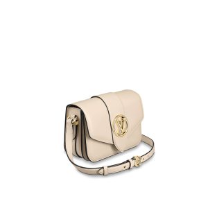 LOUIS VUITTON Pont 9. Authentic quality luxury bag crafted in genuine leather comes with authenticity card, dust bag and gift bag. Elevate your style with sophistication and grace. The LV Pont 9 handbag features elegantly structured and gracefully curved lines, crafted from luxurious smooth leather. A timeless House signature, the LV Circle, has been reimagined by the creative mind of Nicolas Ghesquière, embellishing both the bag's flap and the buckle of its adjustable strap. Exuding a touch of hidden elegance, the interior surprises with a colored leather lining and a Monogram Flower magnetic closure discreetly placed beneath the flap. - KRIS + KIKO LOUIS VUITTON Pont 9. Original Quality Bag including gift box, literature, dust bag, authenticity card. The structured yet curved lines of the LV Pont 9 handbag are fashioned from smooth leather. The LV Circle, a classic House signature reinterpreted by Nicolas Ghesquière, adorns the bag’s flap and the adjustable strap’s buckle. Hidden features such as a colored leather lining and Monogram Flower magnetic closure on the flap’s underside bring subtle sophistication.
