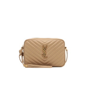 SAINT LAURENT Lou Camera Bag in Quilted Leather. Authentic quality luxury bag crafted in genuine leather comes with authenticity card, dust bag and gift bag. Experience timeless elegance with YSL's iconic monogram shoulder bag, the epitome of luxury and chic sophistication. The bag in question is undoubtedly one of ST *AURENT's highly coveted crossbody bags, cherished for its exquisite design and functionality. Its arrival on the luxury designer scene has injected a much-needed breath of fresh air into the realm of small-to-medium crossbody bags. Crafted with meticulous attention to detail, this monogram shoulder bag boasts an adjustable leather strap, a detachable leather tassel, and interlaced YSL initials elegantly displayed in metal at the center. The added touch of quilted overstitching further elevates its allure and charm. - KRIS + KIKO SAINT LAURENT Lou Camera Bag in Quilted Leather. The bag is one of Saint Laurent’s most popular crossbody bags. This brings some much needed variety to the selection of small-to-medium crossbody bags available on the luxury designer scene right now. This monogram shoulder bag featuring an adjustable leather strap, removable leather tassel, interlaced YSL initials in metal at the center and quilted overstitching.