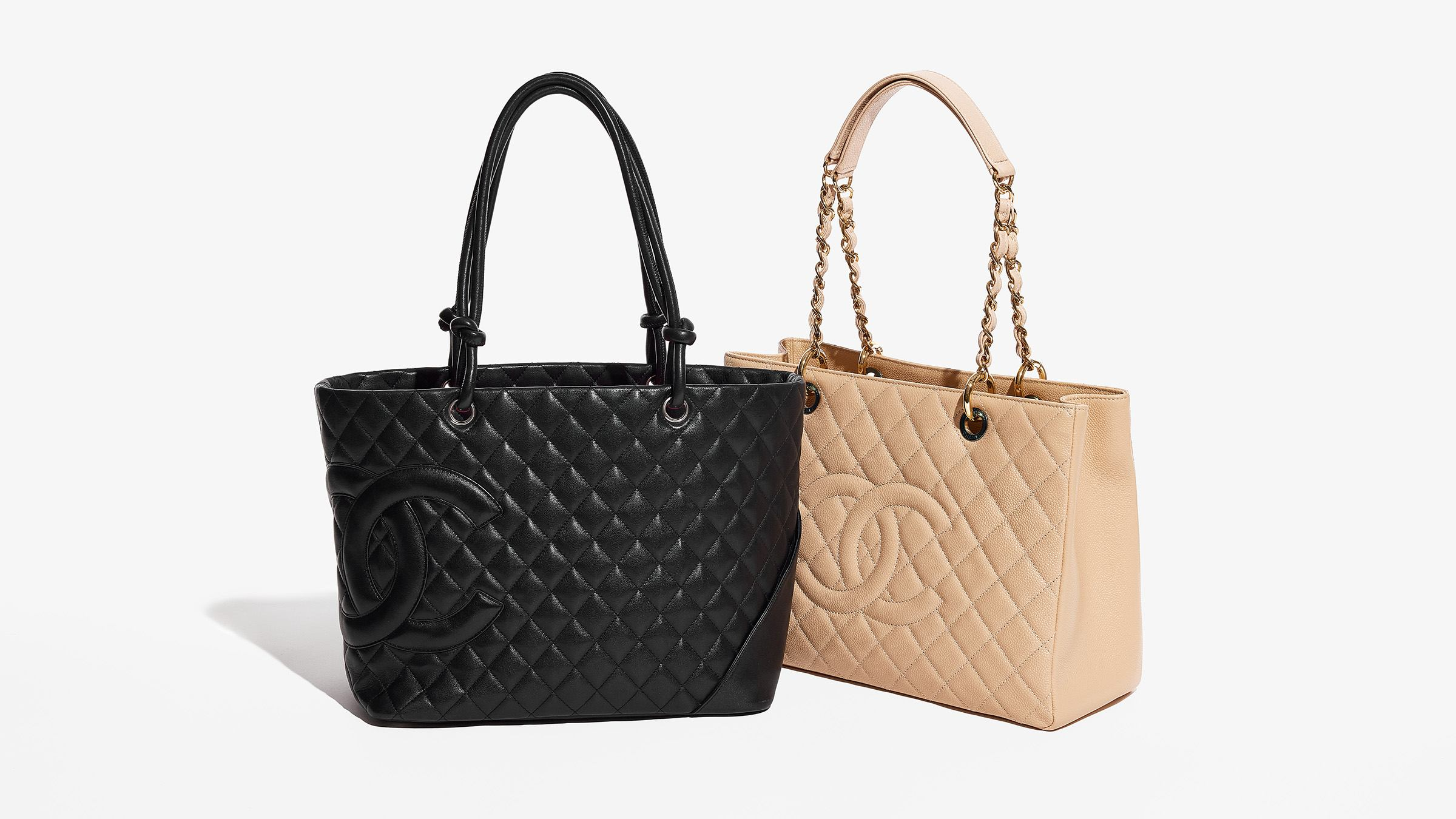 Alt Text: A luxury bag and its replica, photographed in identical lighting, with no visible differences Alt Text: A luxury bag and its replica, photographed in identical lighting, with no visible differences