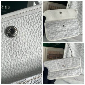 GOYARD Hardy PM Bag. Authentic quality luxury bag crafted in genuine leather comes with authenticity card, dust bag and gift bag. Effortless Elegance, Everyday Function. The Hardy PM bag is the perfect companion for everyday use or work, easily fitting A4 files with ease. Designed for those who value lightness, flexibility, and added security, it features a zip closure to keep your essentials safe. With long, comfortable handles, it's ideal for carrying over the shoulder all day with ease.