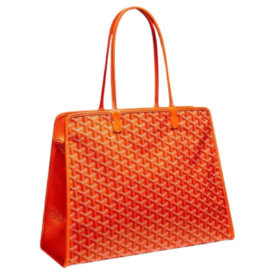 GOYARD Hardy PM Bag. Authentic quality luxury bag crafted in genuine leather comes with authenticity card, dust bag and gift bag. Effortless Elegance, Everyday Function. The Hardy PM bag is the perfect companion for everyday use or work, easily fitting A4 files with ease. Designed for those who value lightness, flexibility, and added security, it features a zip closure to keep your essentials safe. With long, comfortable handles, it's ideal for carrying over the shoulder all day with ease.