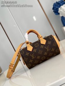 LOUIS VUITTON Nano Speedy Dating. Authentic quality luxury bag crafted in genuine leather comes with authenticity card, dust bag and gift bag. Love at First Carry — Your Valentine’s Day Crush. Meet the Nano Speedy Dating—a limited-edition charmer made for Valentine’s Day. Designed to spark instant love, this mini bag is crafted from LOUIS VUITTON’s iconic Monogram coated canvas, accented with rich cowhide leather and gleaming gold-tone hardware. Its playful silhouette holds just the essentials, perfect for a romantic day out or a stylish everyday moment. Whether worn cross-body or carried by hand, the Nano Speedy Dating is the sweetest way to say je t’aime—to someone special or yourself. - KRIS + KIKO LOUIS VUITTON Nano Speedy Dating. Authentic quality luxury bag crafted in genuine leather comes with authenticity card, dust bag and gift bag. Love at First Carry — Your Valentine’s Day Crush. Meet the Nano Speedy Dating—a limited-edition charmer made for Valentine’s Day. Designed to spark instant love, this mini bag is crafted from LOUIS VUITTON’s iconic Monogram coated canvas, accented with rich cowhide leather and gleaming gold-tone hardware. Its playful silhouette holds just the essentials, perfect for a romantic day out or a stylish everyday moment. Whether worn cross-body or carried by hand, the Nano Speedy Dating is the sweetest way to say je t’aime—to someone special or yourself.