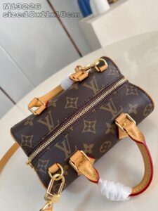 LOUIS VUITTON Nano Speedy Dating. Authentic quality luxury bag crafted in genuine leather comes with authenticity card, dust bag and gift bag. Love at First Carry — Your Valentine’s Day Crush. Meet the Nano Speedy Dating—a limited-edition charmer made for Valentine’s Day. Designed to spark instant love, this mini bag is crafted from LOUIS VUITTON’s iconic Monogram coated canvas, accented with rich cowhide leather and gleaming gold-tone hardware. Its playful silhouette holds just the essentials, perfect for a romantic day out or a stylish everyday moment. Whether worn cross-body or carried by hand, the Nano Speedy Dating is the sweetest way to say je t’aime—to someone special or yourself. - KRIS + KIKO LOUIS VUITTON Nano Speedy Dating. Authentic quality luxury bag crafted in genuine leather comes with authenticity card, dust bag and gift bag. Love at First Carry — Your Valentine’s Day Crush. Meet the Nano Speedy Dating—a limited-edition charmer made for Valentine’s Day. Designed to spark instant love, this mini bag is crafted from LOUIS VUITTON’s iconic Monogram coated canvas, accented with rich cowhide leather and gleaming gold-tone hardware. Its playful silhouette holds just the essentials, perfect for a romantic day out or a stylish everyday moment. Whether worn cross-body or carried by hand, the Nano Speedy Dating is the sweetest way to say je t’aime—to someone special or yourself.