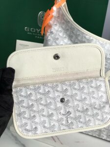 GOYARD Bohème Hobo Bag. Authentic quality luxury bag crafted in genuine leather comes with authenticity card, dust bag and gift bag. Wander Freely. Carry Elegantly. Introducing the Goyard Bohème Hobo Bag—a tribute to Parisian spirit and wanderlust. Inspired by the timber raftsmen’s humble travel pouches, this bag blends heritage storytelling with everyday luxury. Crafted to be exceptionally lightweight and flexible, it drapes effortlessly on your shoulder with a wide, comfortable handle designed for long city strolls or spontaneous weekend escapes. Its beauty lies not only in its sleek silhouette but also in its thoughtful functionality. The secure zip closure keeps your essentials safe, while the removable snap-fastened pouch doubles as a chic clutch or wallet—perfect for a quick dash or stylish switch-up. Whether you’re wandering through cobblestone streets or navigating your daily routine, the Bohème ensures your essentials are always within reach. This is not just a bag—it’s your elegant partner in carefree adventures. - KRIS + KIKO GOYARD Bohème Hobo Bag. Authentic quality luxury bag crafted in genuine leather comes with authenticity card, dust bag and gift bag. Wander Freely. Carry Elegantly. Introducing the Goyard Bohème Hobo Bag—a tribute to Parisian spirit and wanderlust. Inspired by the timber raftsmen’s humble travel pouches, this bag blends heritage storytelling with everyday luxury. Crafted to be exceptionally lightweight and flexible, it drapes effortlessly on your shoulder with a wide, comfortable handle designed for long city strolls or spontaneous weekend escapes. Its beauty lies not only in its sleek silhouette but also in its thoughtful functionality. The secure zip closure keeps your essentials safe, while the removable snap-fastened pouch doubles as a chic clutch or wallet—perfect for a quick dash or stylish switch-up. Whether you’re wandering through cobblestone streets or navigating your daily routine, the Bohème ensures your essentials are always within reach. This is not just a bag—it’s your elegant partner in carefree adventures.