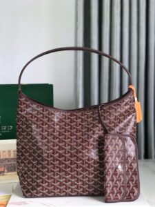 GOYARD Bohème Hobo Bag. Authentic quality luxury bag crafted in genuine leather comes with authenticity card, dust bag and gift bag. Wander Freely. Carry Elegantly. Introducing the Goyard Bohème Hobo Bag—a tribute to Parisian spirit and wanderlust. Inspired by the timber raftsmen’s humble travel pouches, this bag blends heritage storytelling with everyday luxury. Crafted to be exceptionally lightweight and flexible, it drapes effortlessly on your shoulder with a wide, comfortable handle designed for long city strolls or spontaneous weekend escapes. Its beauty lies not only in its sleek silhouette but also in its thoughtful functionality. The secure zip closure keeps your essentials safe, while the removable snap-fastened pouch doubles as a chic clutch or wallet—perfect for a quick dash or stylish switch-up. Whether you’re wandering through cobblestone streets or navigating your daily routine, the Bohème ensures your essentials are always within reach. This is not just a bag—it’s your elegant partner in carefree adventures. - KRIS + KIKO GOYARD Bohème Hobo Bag. Authentic quality luxury bag crafted in genuine leather comes with authenticity card, dust bag and gift bag. Wander Freely. Carry Elegantly. Introducing the Goyard Bohème Hobo Bag—a tribute to Parisian spirit and wanderlust. Inspired by the timber raftsmen’s humble travel pouches, this bag blends heritage storytelling with everyday luxury. Crafted to be exceptionally lightweight and flexible, it drapes effortlessly on your shoulder with a wide, comfortable handle designed for long city strolls or spontaneous weekend escapes. Its beauty lies not only in its sleek silhouette but also in its thoughtful functionality. The secure zip closure keeps your essentials safe, while the removable snap-fastened pouch doubles as a chic clutch or wallet—perfect for a quick dash or stylish switch-up. Whether you’re wandering through cobblestone streets or navigating your daily routine, the Bohème ensures your essentials are always within reach. This is not just a bag—it’s your elegant partner in carefree adventures.