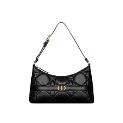 DIOR Cigale Mini Bag. Authentic quality luxury bag crafted in genuine leather comes with authenticity card, dust bag and gift bag. A Contemporary Classic in the Making. Meet the latest gem in the Miss Caro line: the Dior Cigale Mini Bag—a sleek, structured piece that blends timeless elegance with modern attitude. Crafted in supple lambskin and elevated by bold Macrocannage topstitching, this petite powerhouse exudes refined femininity from every angle. The standout tonal strap, adorned with an antique gold-finish CD signature, adds a sculptural touch to its streamlined silhouette. A secure zip compartment keeps your essentials close, while the adjustable leather strap offers effortless over-the-shoulder chic. Lightweight, luxurious, and unmistakably Dior—this is the mini bag that delivers big on style. Miss Caro’s modern muse has arrived.